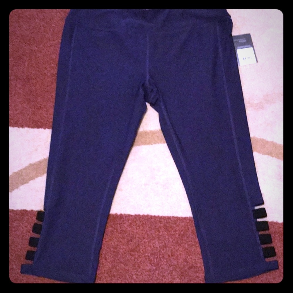 Jillian Michaels Navy Capris